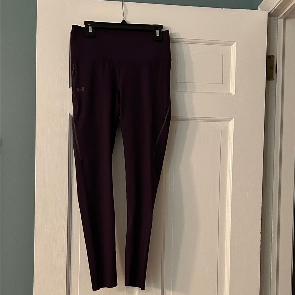 Under Armour Dark Purple Compression Leggings